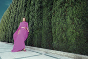 Long Silk Chiffon Dress